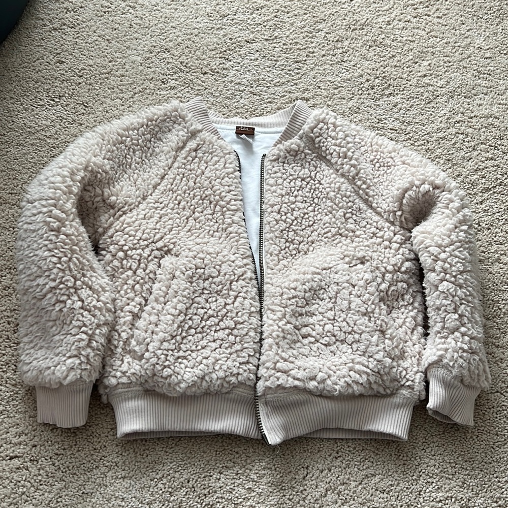 tea fuzzy jacket